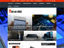 Tablet Screenshot of itenunclick.com